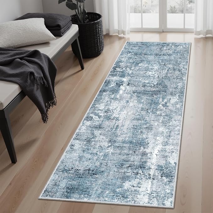 Soalmost Runner Rug 2x5 Washable Non-Slip Kitchen Runner Rugs