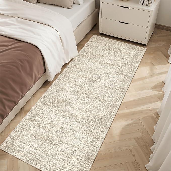 Soalmost Runner Rug 2x5 Washable Non-Slip Kitchen Runner Rugs
