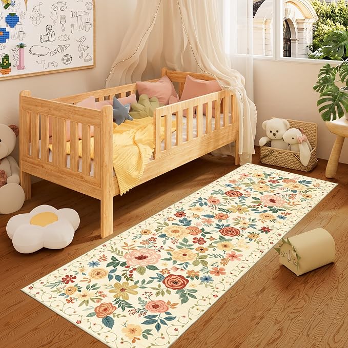 DUKINO 2x6 Runner Rug for Hallway, Washable Kitchen Runner Rug