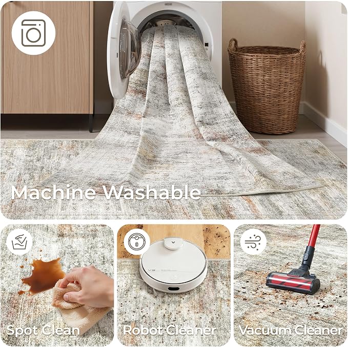 Washable Runner Rugs for Bedroom