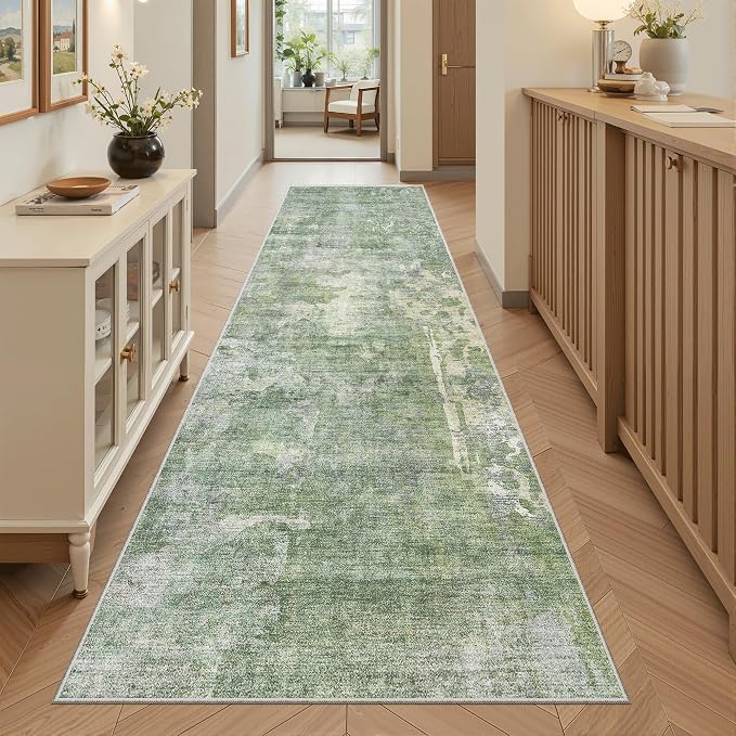 Soalmost Washable Runner Rug