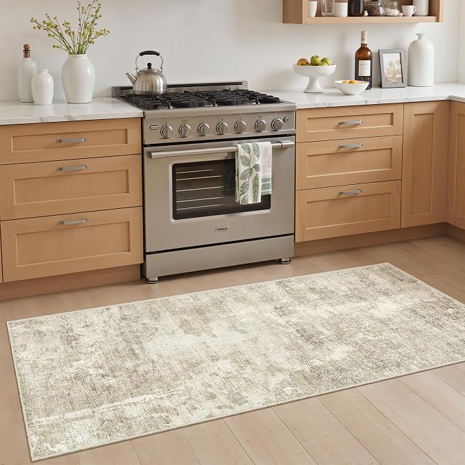 Soalmost Runner Rug 2x5 Washable Non-Slip Kitchen Runner Rugs