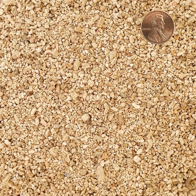 Organic Fine Vermiculite for Indoor Gardening Plants and Mushrooms – Enhances Soil Aeration, Seed Germination, Rooting Cuttings – Small Packages and Bulk (Vermiculite Grade 2 – Fine, 3 qt)