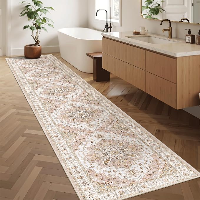 Madane Hallway Runner Rug 2x12, Extra Long Washable Runner Rugs