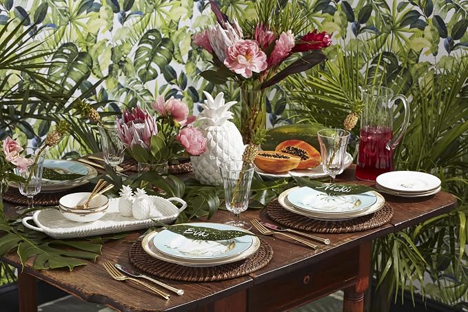 Lenox British Colonial 4-Piece Accent Plates, Appetizer Plate Set