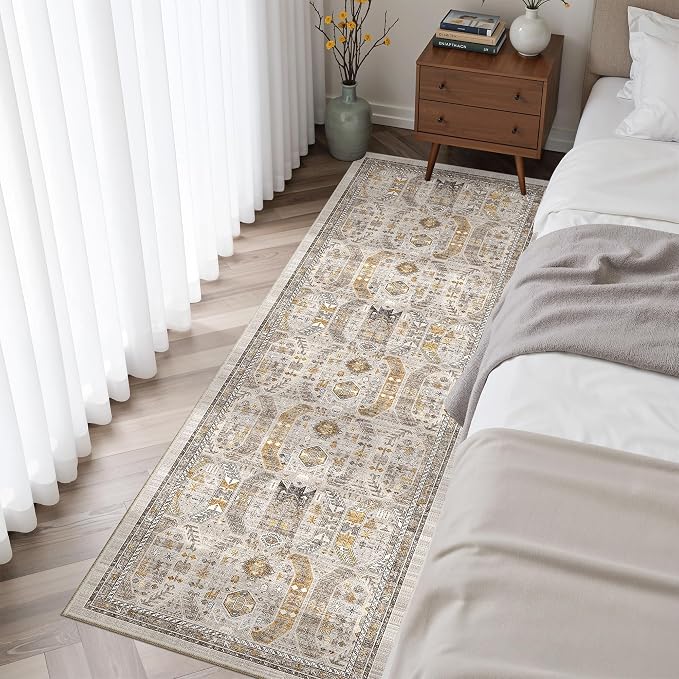 Madane Washable Runner Rug