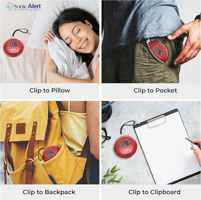 Sonic Alert Digital Alarm Clock