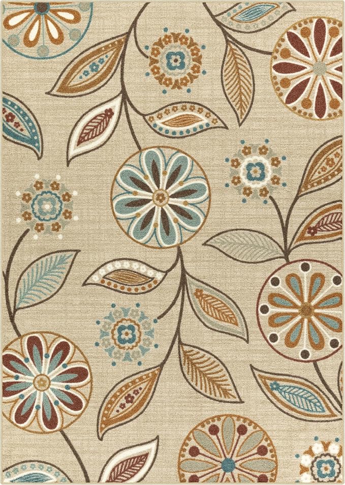 Maples Rugs Reggie Floral Area Rug