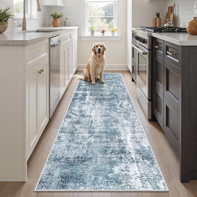 Soalmost Runner Rug 2x5 Washable Non-Slip Kitchen Runner Rugs