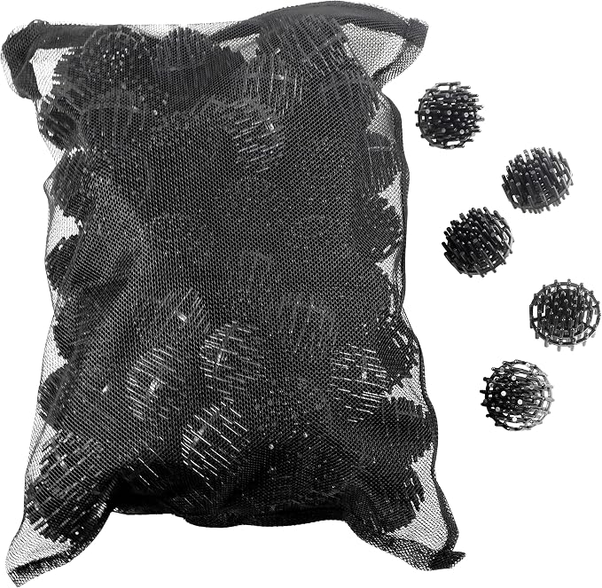 HQRP 100 pcs Bio Balls Filter Media 1.5 Inch