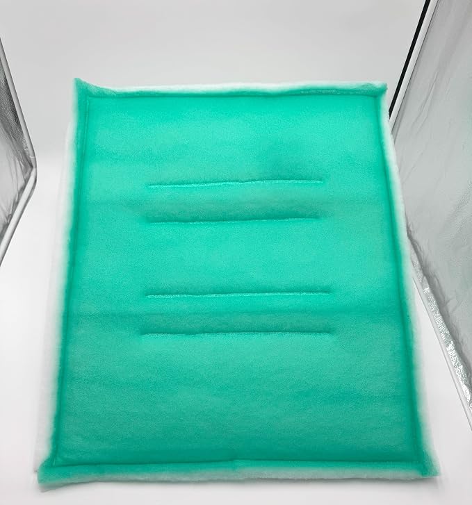 Paint Booth Intake Air Filter Panel, Crossdraft Spray Booth Filter Pad
