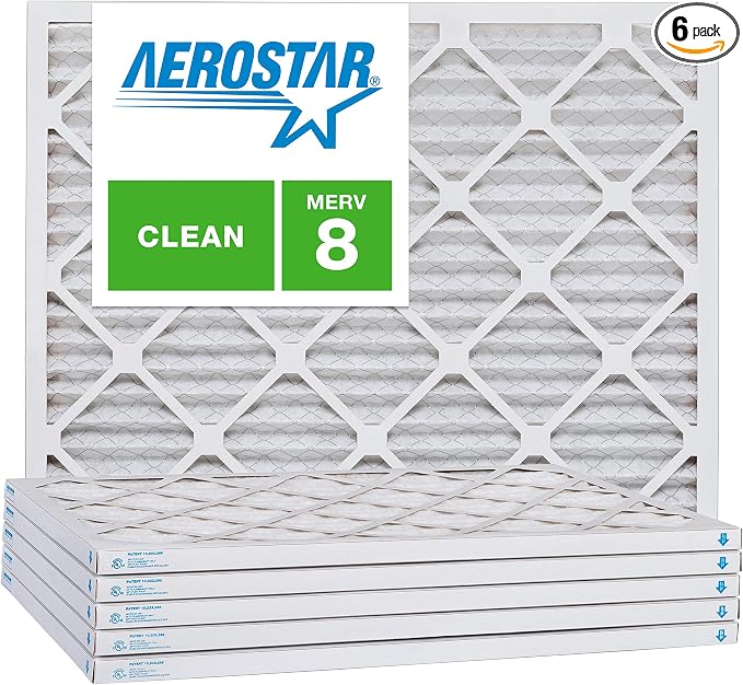 Aerostar 10x16x1 MERV 8-6 Count