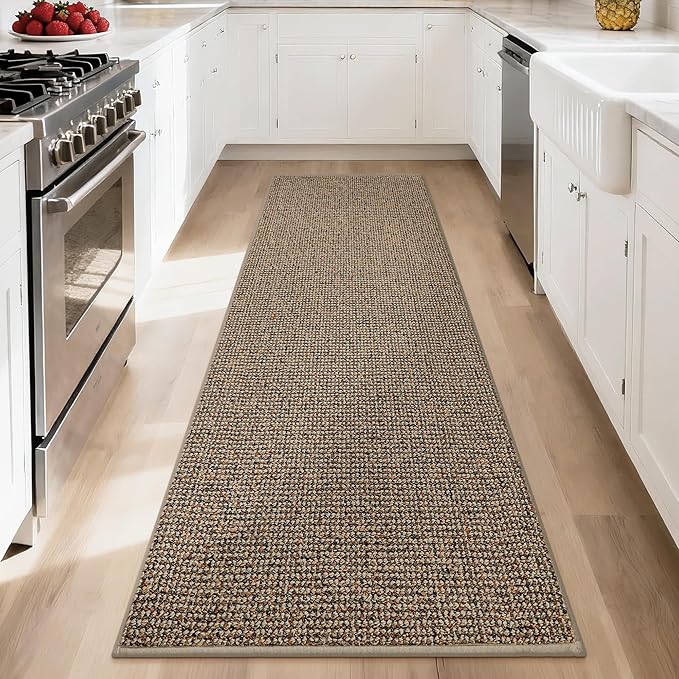 BEQHAUSE Hallway Runner Rugs 2x8, Hallway Rug Non-Slip Washable, Runner Rug