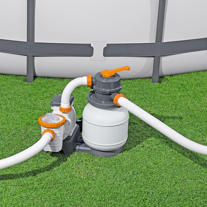 Bestway 58498E Flowclear 1500 Gallon Sand Filter Pool Pump