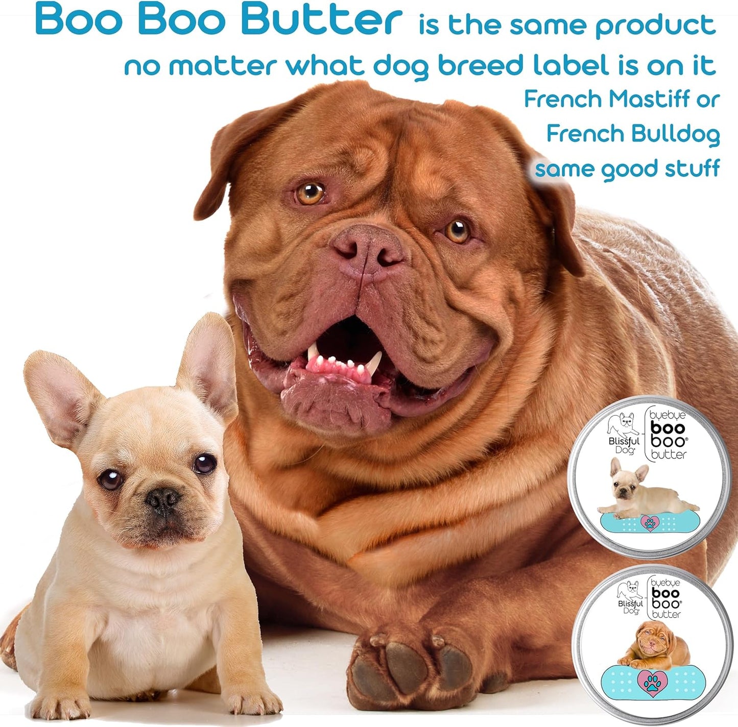 The Blissful Dog Bearded Collie Boo Boo Butter, 2 Ounce