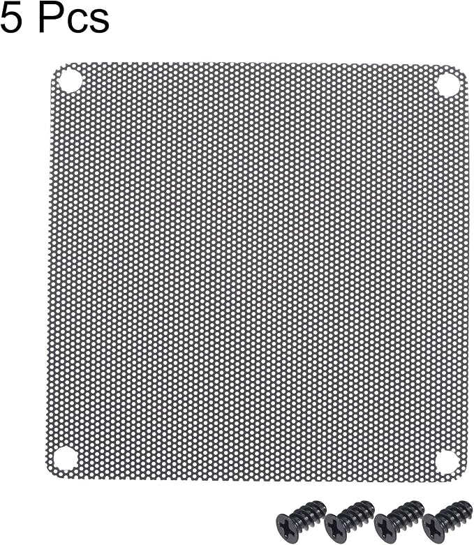 uxcell PC Dust Fan Screen with Screws