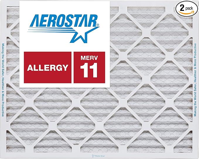 20x25x1 AC and Furnace Air Filter by Aerostar