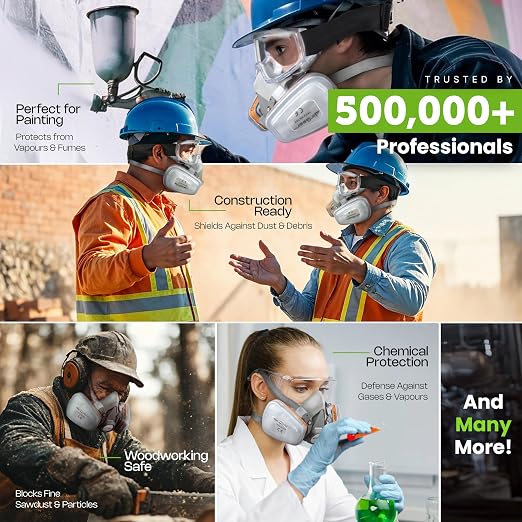 AirGearPro M-500 Reusable Respirator Mask