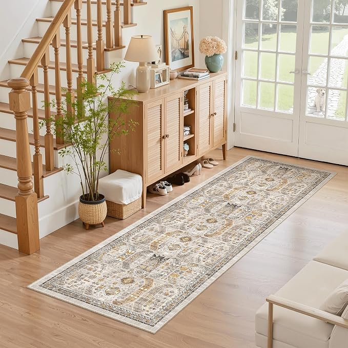 Madane Washable Runner Rug