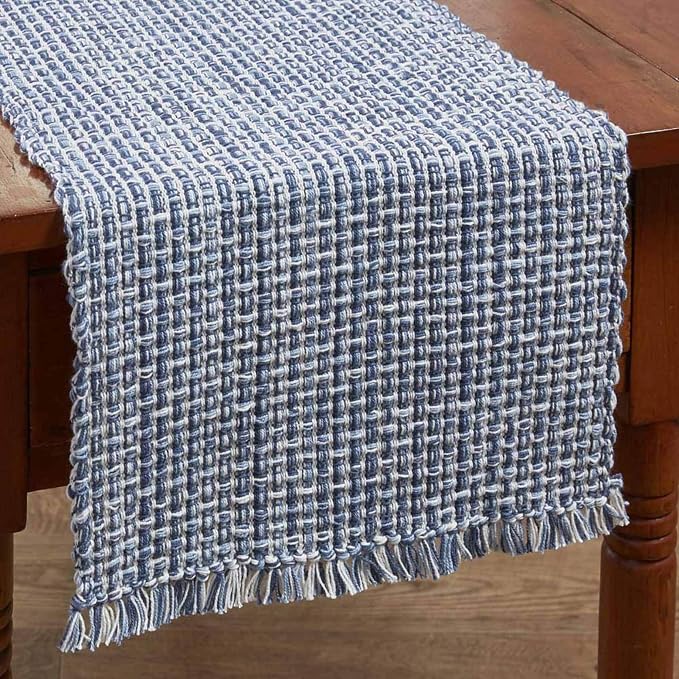 Park Designs Denim Tweed Table Runner 13" x 54"