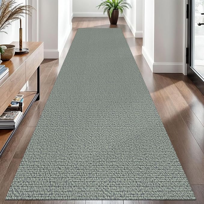 EARTHALL Washable Runner Rug 3x10 Ft Non Slip Runners