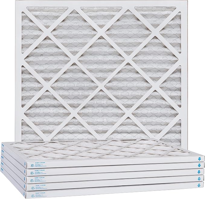 Aerostar 21 1/4x21 1/4x1 MERV 11, Pleated Air Filter, 21 1/4 x 21 1/4 x 1