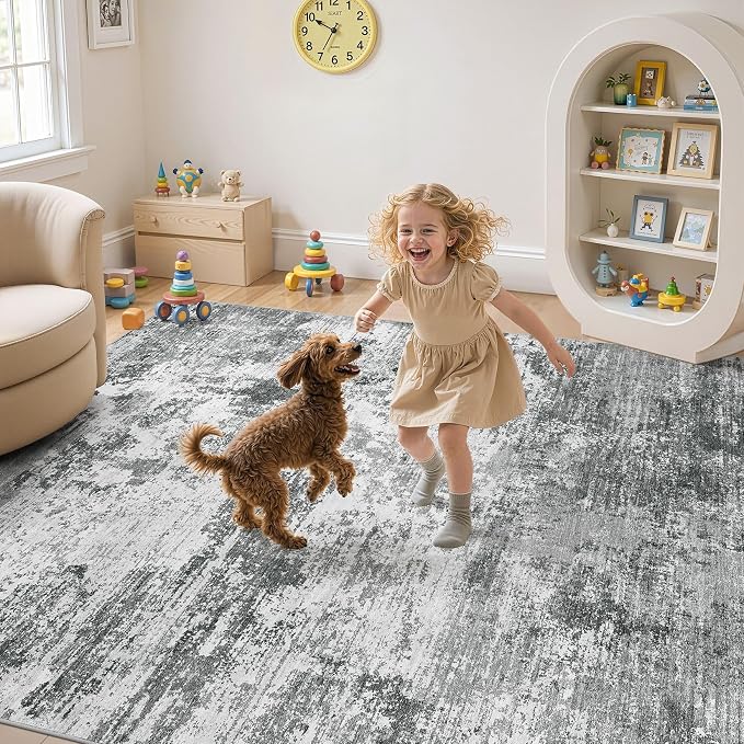 UERMEI 8x10 Area Rug for Living Room