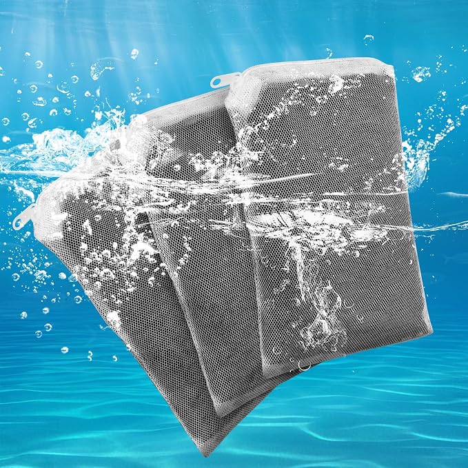 3 Pack 8 Oz Pro-C Aquarium Canister Filter Media Bag