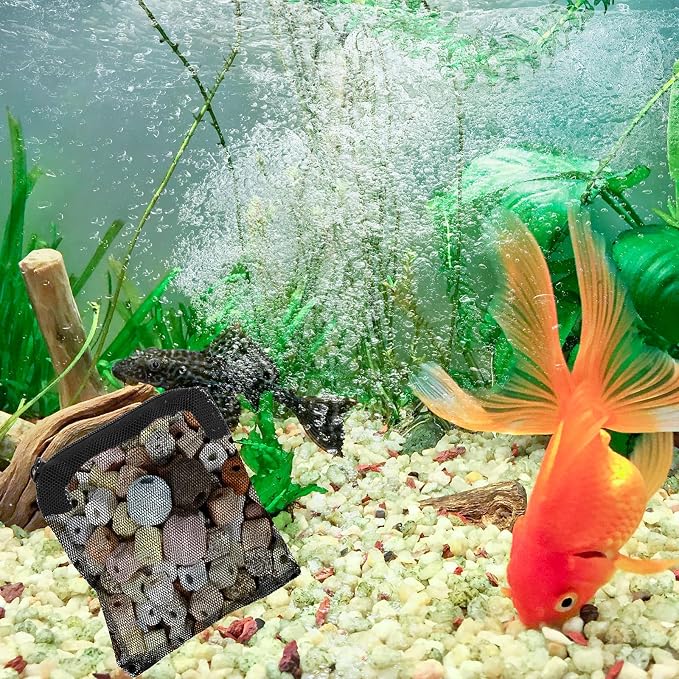 10Pcs Media Bags for Aquarium Fine Mesh Bag Aquarium Filter Media Bags