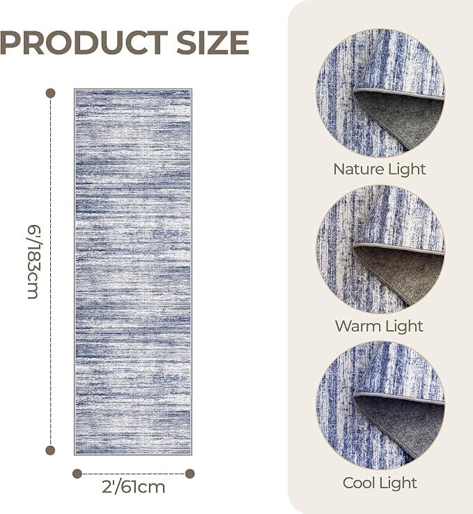 Washable Runner Rugs for Bedroom
