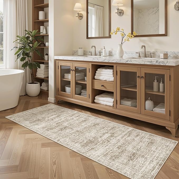 Soalmost Runner Rug 2x5 Washable Non-Slip Kitchen Runner Rugs