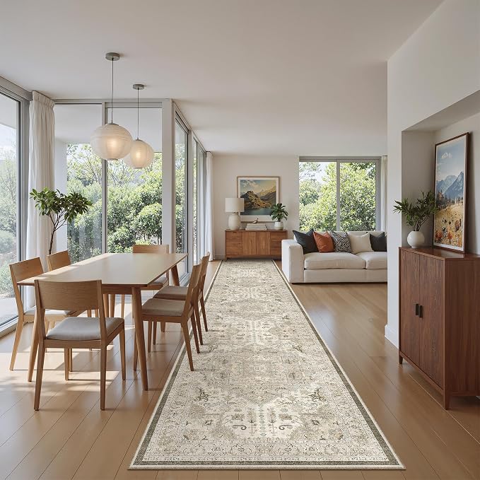 Madane Hallway Runner Rug 2'6''x16' Kitchen Runner