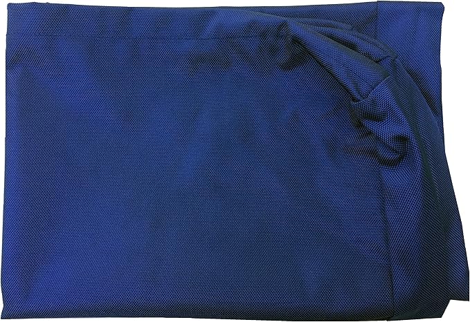 Dogbed4less Memory Foam Dog Bed for Medium to Large Dogs with Orthopedic Comfort, Waterproof Liner and Heavy Duty Nylon Cover 47X29 Pillow, Navy Blue