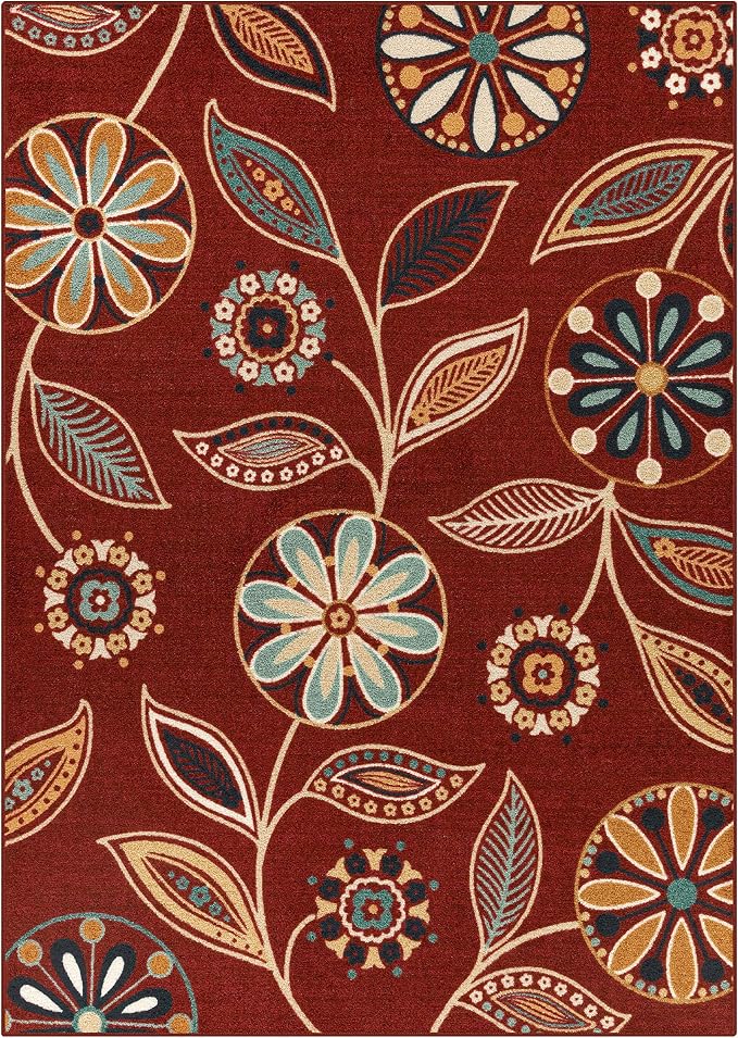 Maples Rugs Reggie Floral Area Rug