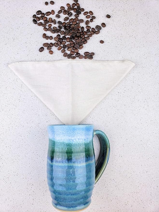 Pour Over Reusable Cloth Coffee Filter